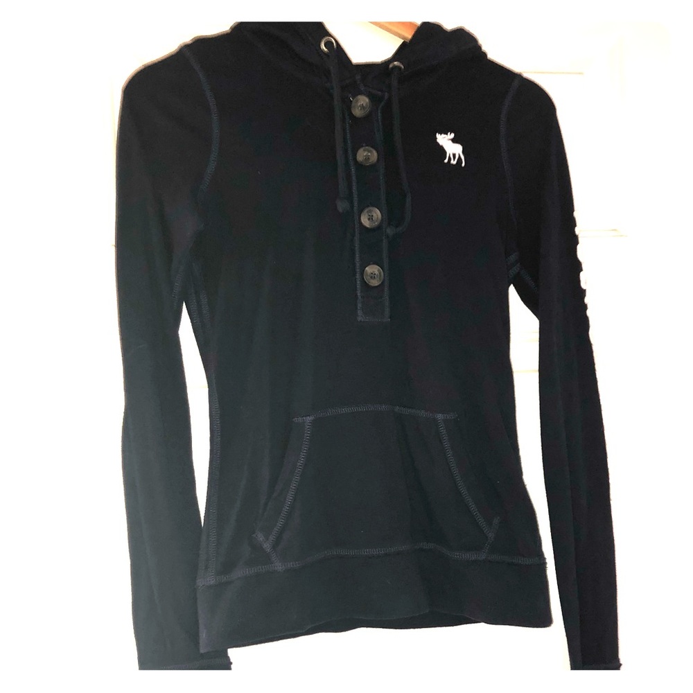 Abercrombie Long sleeve Quarter Button-Up